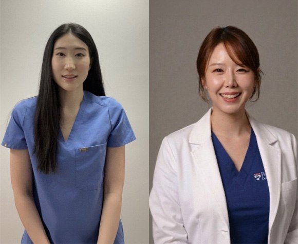Dr. Christine Chun and Dr. Wanjoo Choi, female dentists in Fort Lee